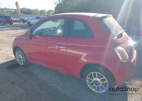 2013 Fiat 500 Pop из США, поврежденный, VIN 3C3CFFAR8DT570546